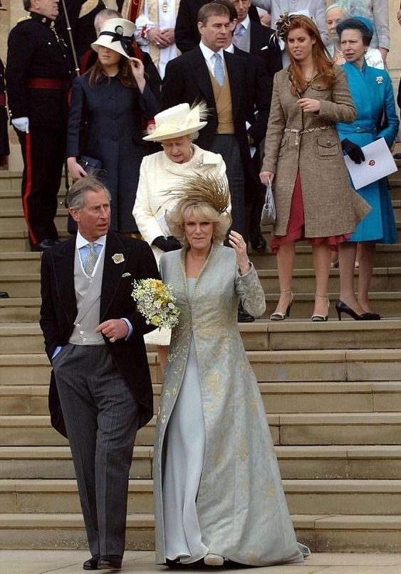  Prince Charles and Camilla in Windsor in 2005
