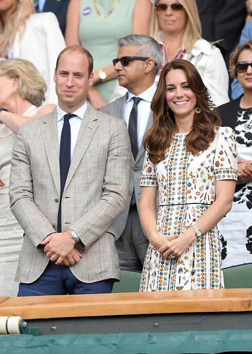 Prince William and Kate ant Wimbledon