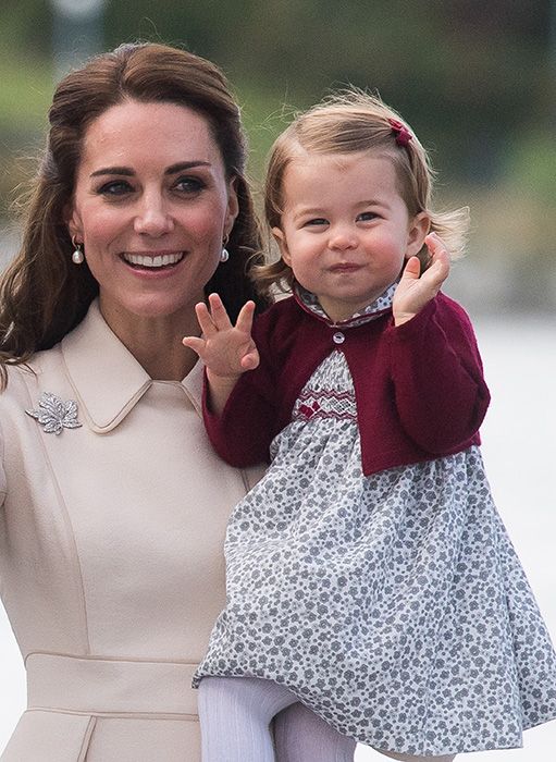 Kate Middleton With Princess Charlotte