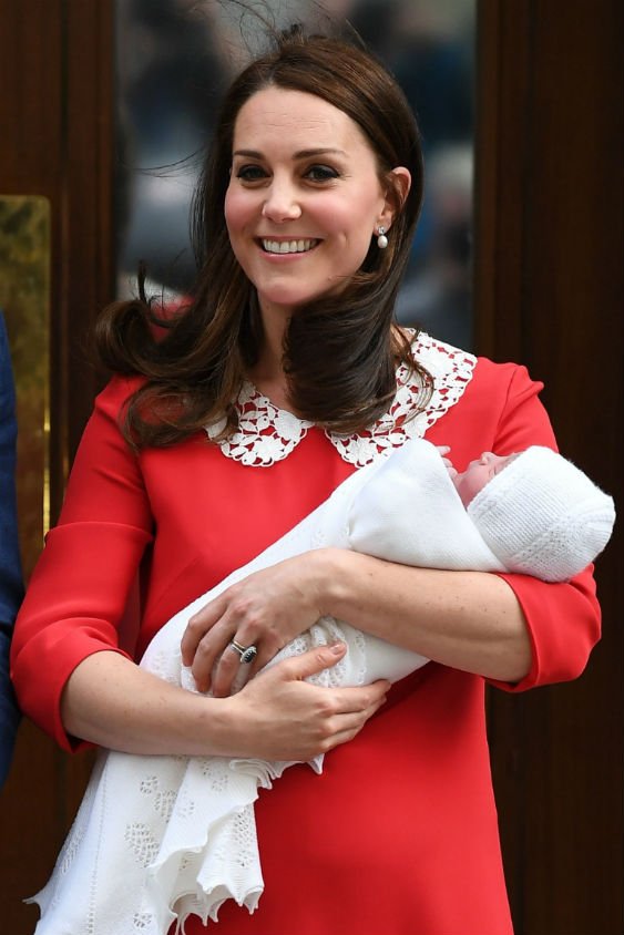 Kate Middleton welcomed their third child