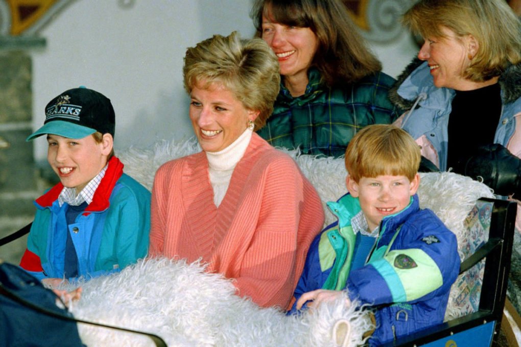 Diana Harry and William in the Caribbean 2