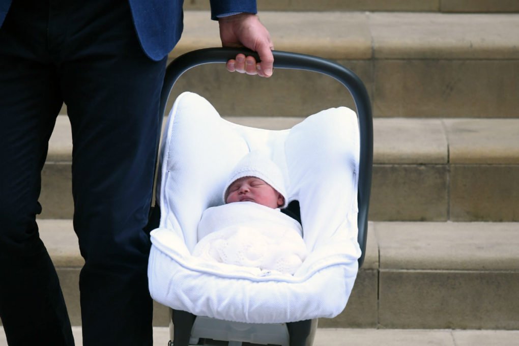 Prince Louis baby carriage