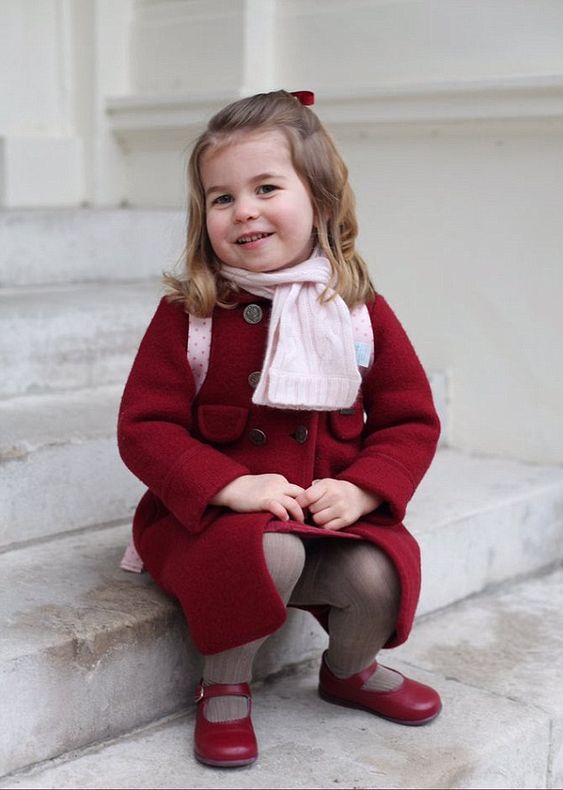 Princess Charlotte's first day at nursery school