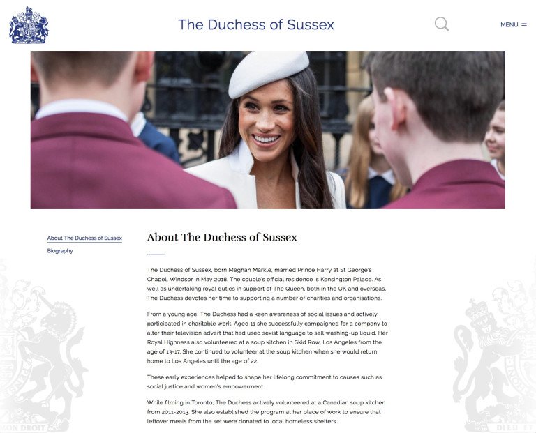 duchess of sussex