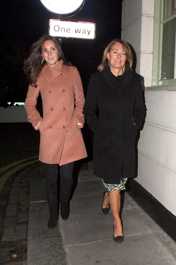 kate middleton and his mother