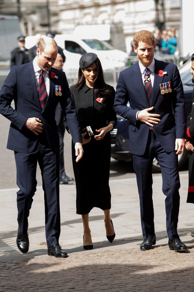 Prince Harry And Meghan Markle Attend Anzac Day Services