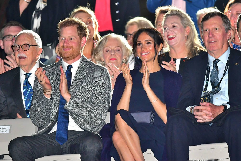 meghan and harry at invictus