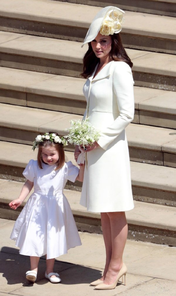 Charlotte and Kate at royal wedding