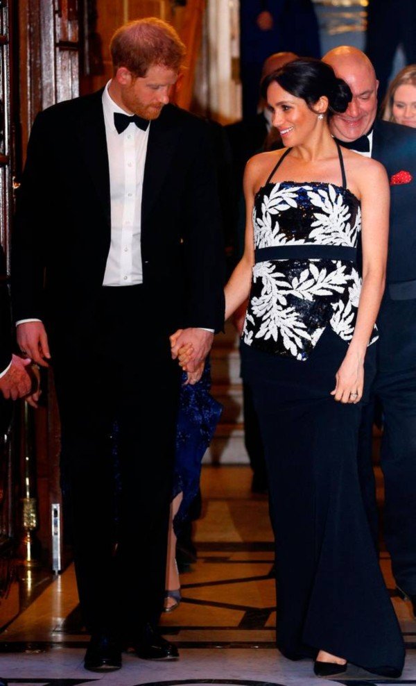 Harry and Meghan attending Royal variety performance