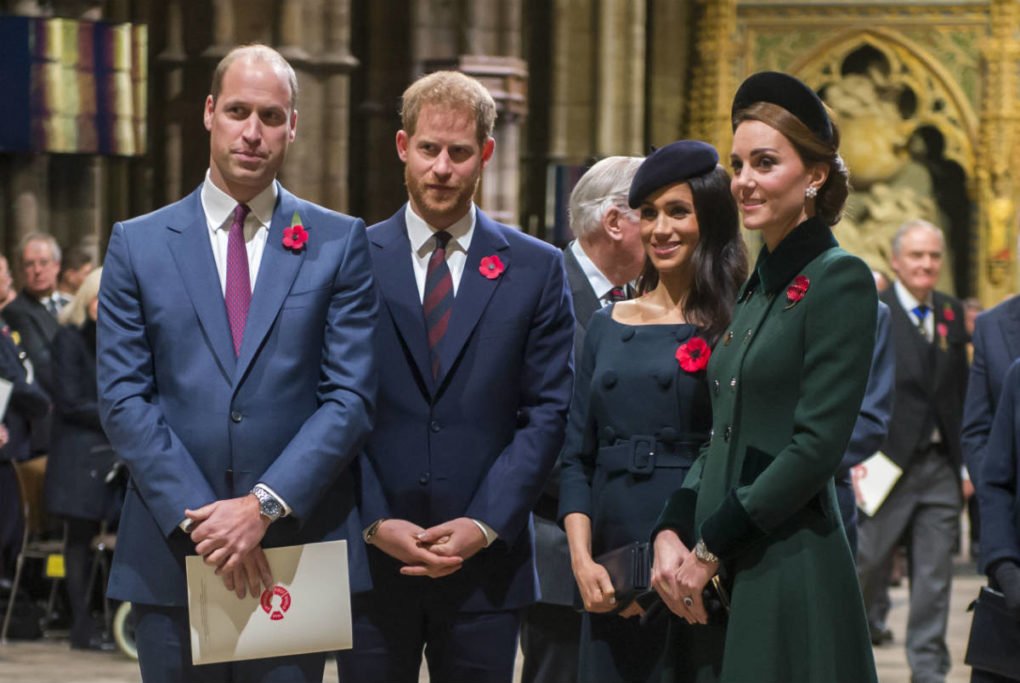 Meghan Markle Kate Midd on Remembrance Dayleton Prince William & Prince Harry on 