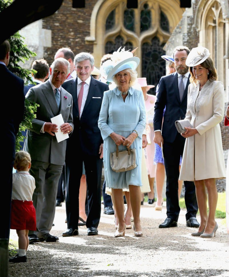 Prince Charles - The Christening of Princess Charlotte of Cambridg