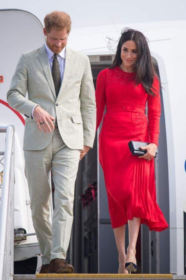 harry and meghan In Rome 