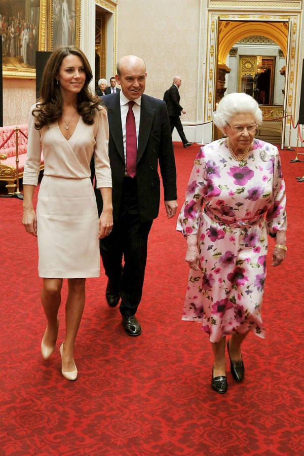 Kate Middleton With Queen Elizabeth