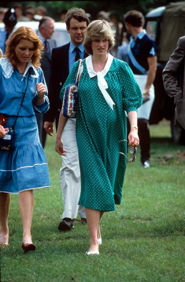 Princess Diana's 80s maternity style