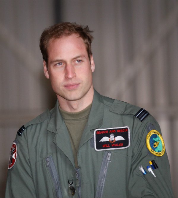 Prince William in RAF
