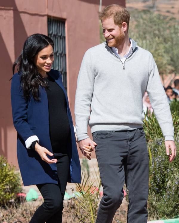 Harry and Meghan in Morocco
