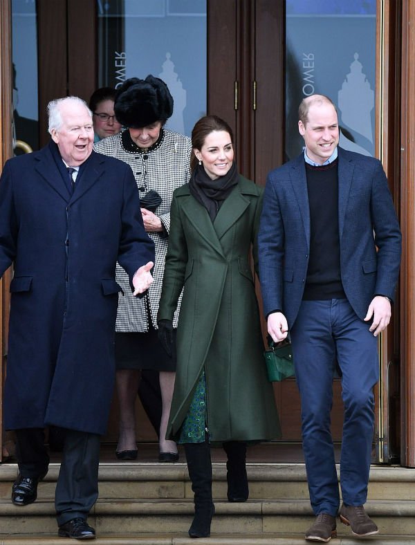 prince william and kate middleton visit Blackpool Tower