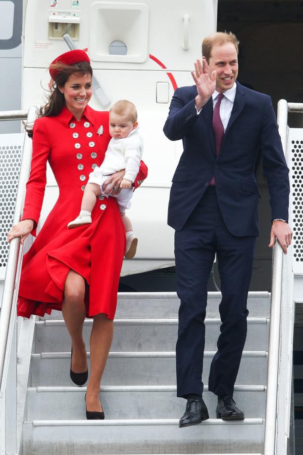 William Kate George in New Zealand