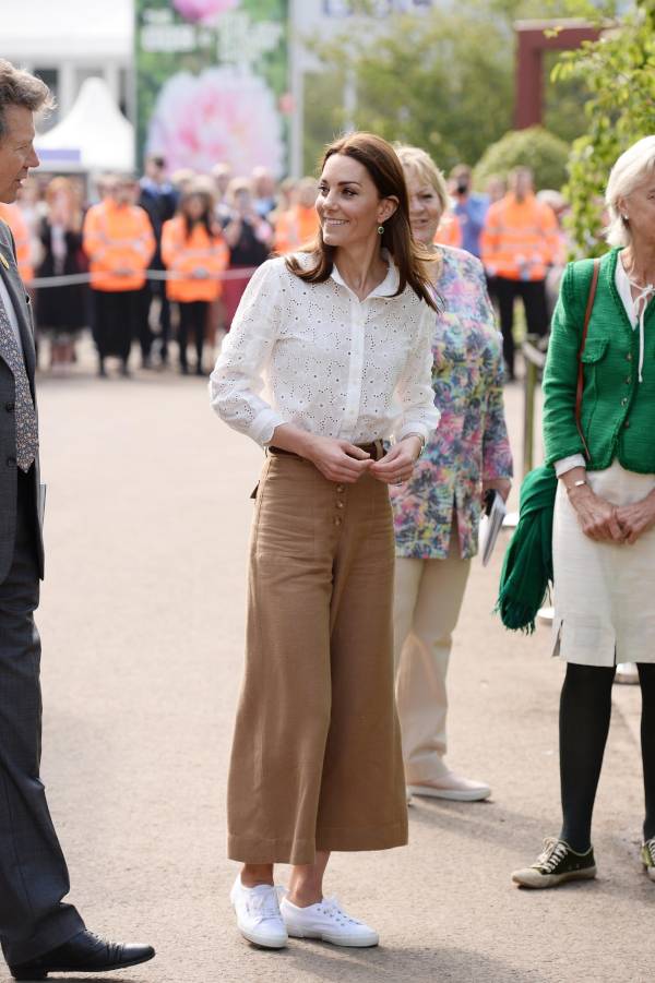 Kate Revealed How George, Charlotte And Louis Surprised Her At Chelsea Flower Show