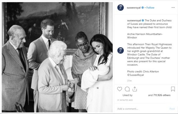 Harry And Meghan Announced The Name Of Their First Son