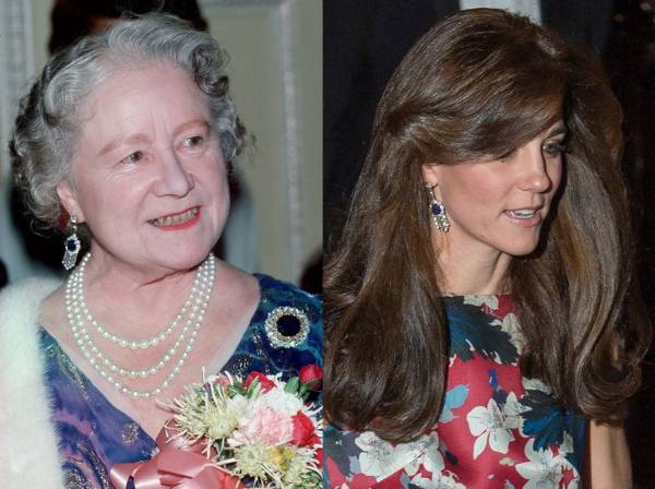 Kate Pays Tribute To The Queen Mother And Late Diana At The Trump State Banquet