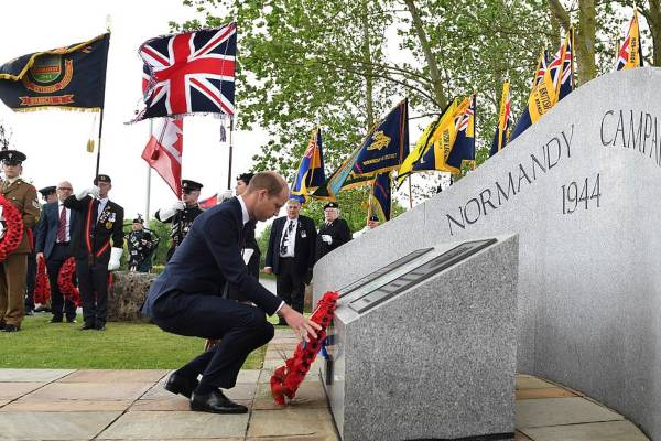 William And Harry Honor D-Day Veterans At 75th Anniversary Commemorations