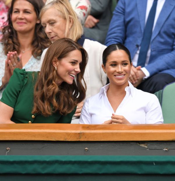 Kate And Meghan Are All Smiles During Joint Appearance At Wimbledon