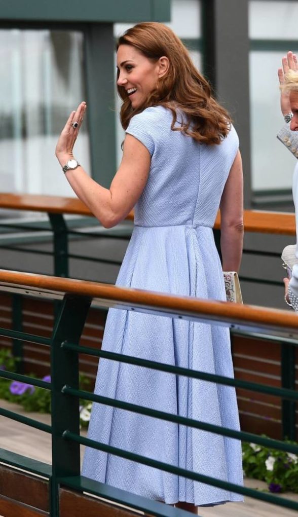 Kate And William Arrive At Wimbledon To Watch Men’s Final