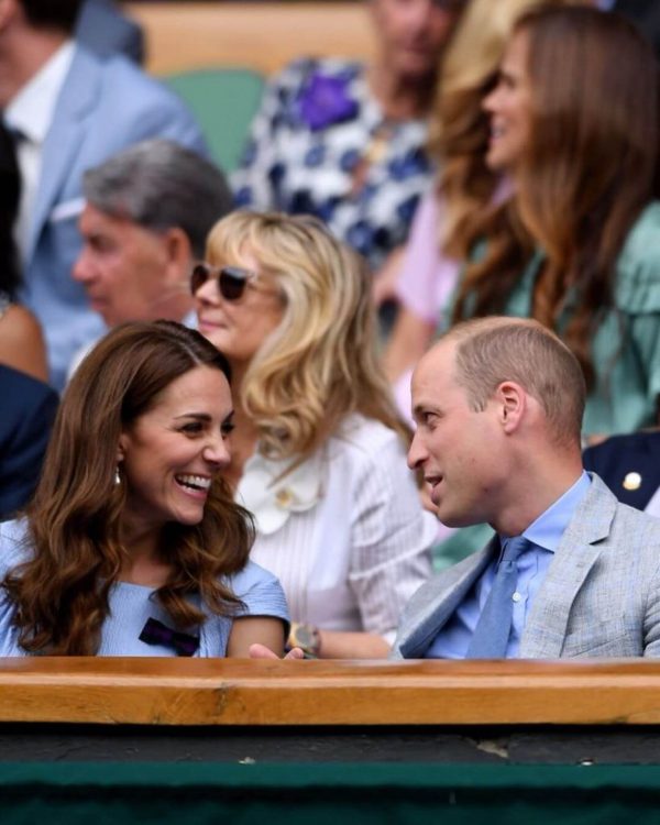 Kate and William at Wimbledon 1
