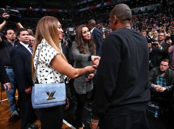 Kate and William meet with Beyonce and Jay Z