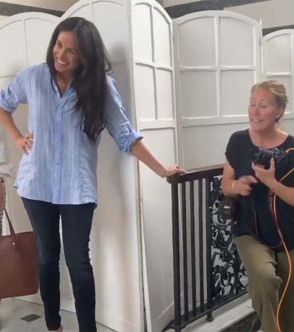 Meghan Gives Sneak Peak Of New Clothing Line In Surprise Video
