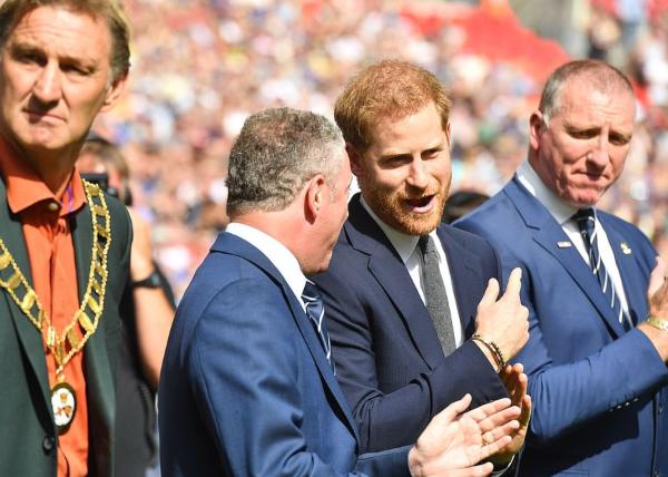 Prince Harry Attended Rugby League Challenge Cup Final At Wembley 