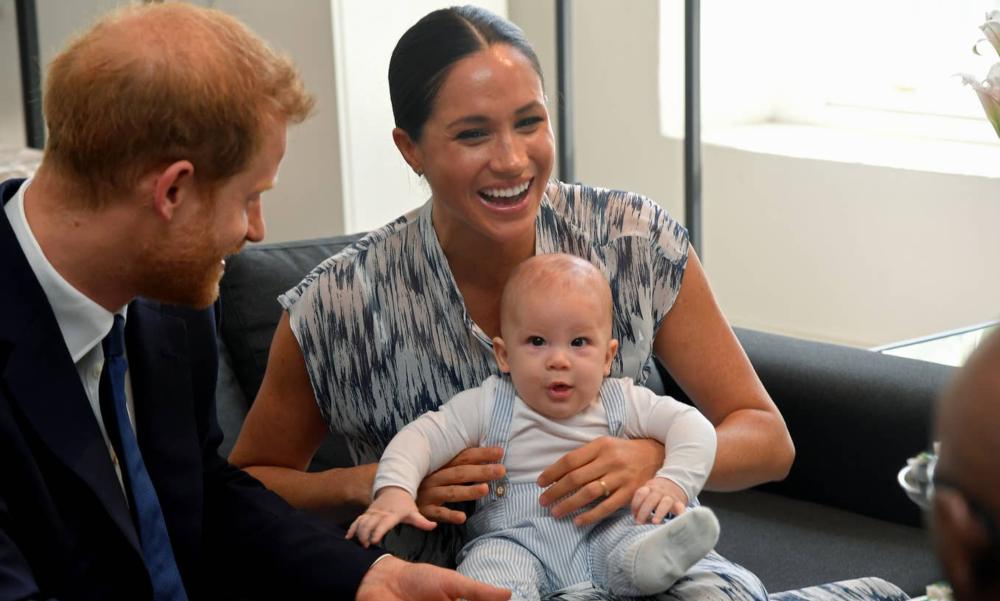 Baby Archie Makes His First Official Appearance On Royal Tour Of Africa