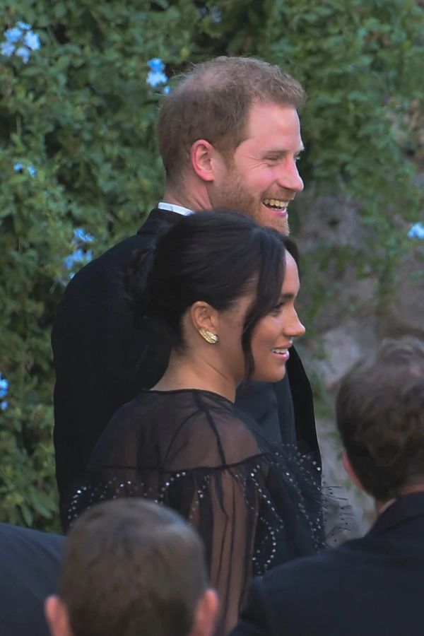 Harry And Meghan Step Out In Rome To Attend Misha Nonno’s Wedding