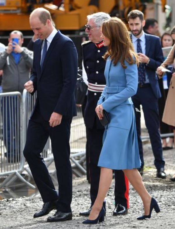William And Kate Joined Sir David Attenborough For Ship Naming Ceremony