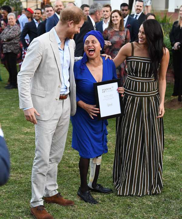 Meghan Recycled One More Dress For British High Commission Dinner With Harry