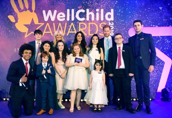 Meghan-Markle-amd-Prince-Harry-at-wellchild-awards
