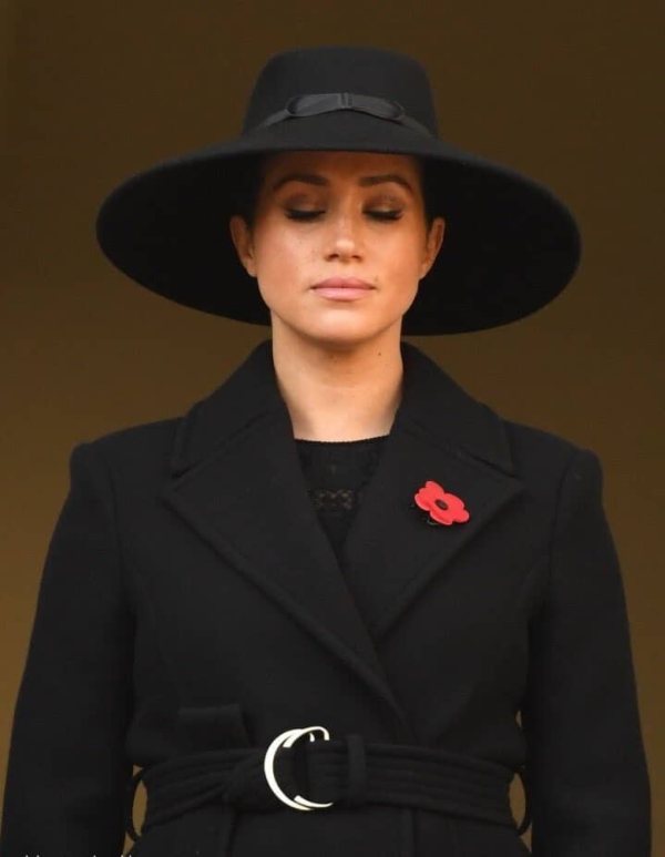 Kate And Meghan Pay Their Respects At Remembrance Sunday Ceremony 