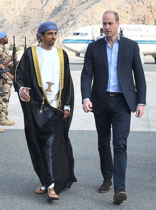 Prince William in Oman