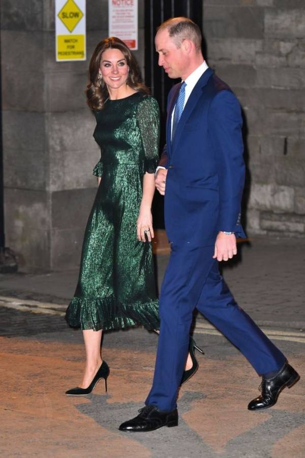 William And Kate Arrive At Guinness Storehouse For A Reception
