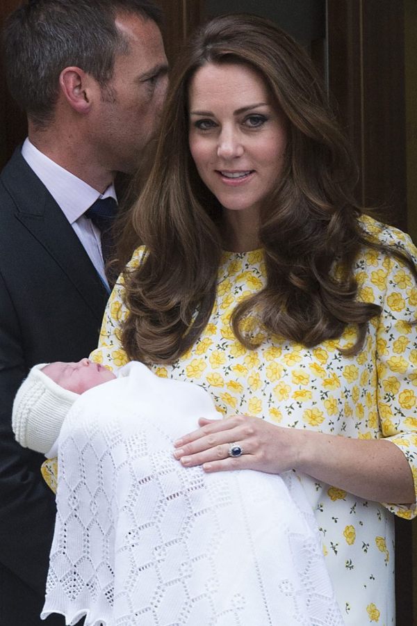 introduced Princess Charlotte to the world outside the Lindo Wing