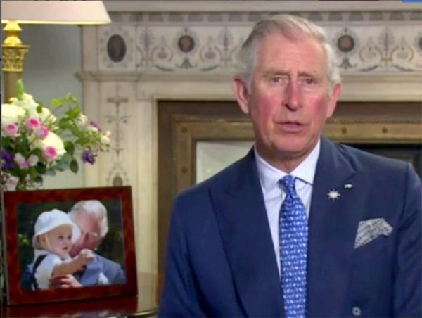 Fans Spotted New Photo Of Prince George In Prince Charles Office 