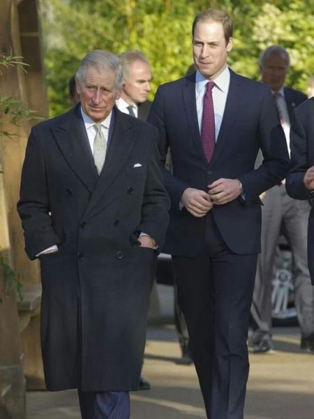 Prince William and Prince Charles