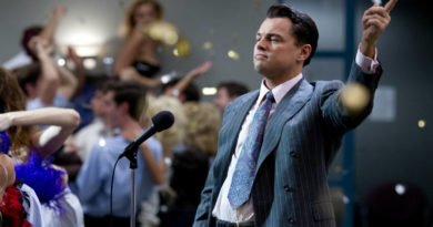 Leonardo DiCaprio in The Wolf Of Wall Street
