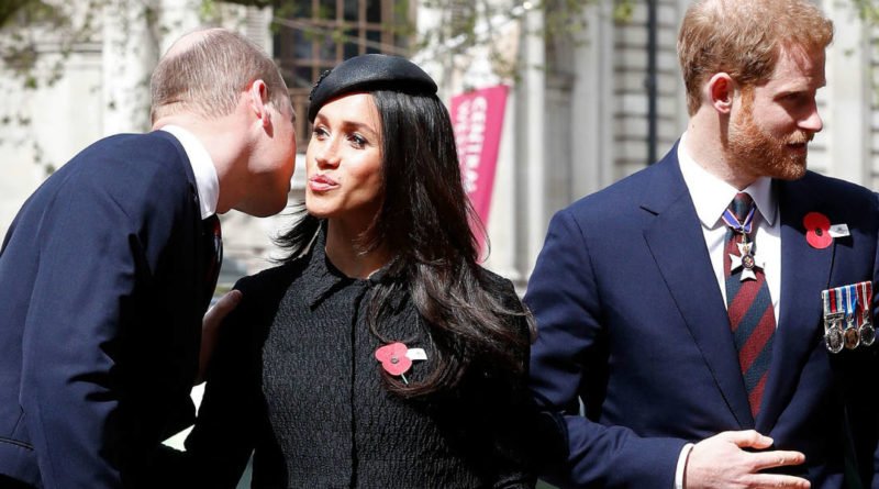 meghan markle prince harry and prince william