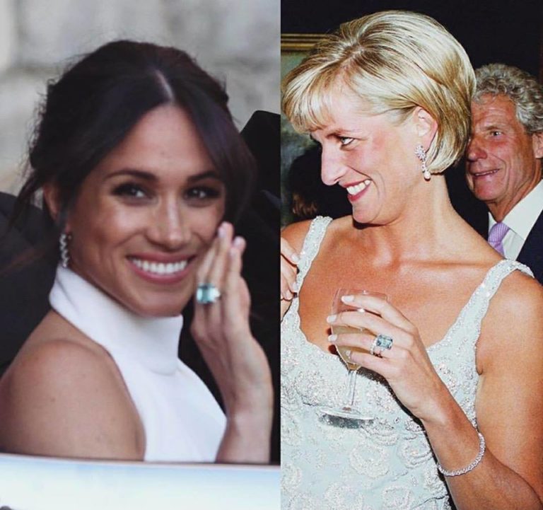 Harry Gave Wife Meghan A Gift from Princess Diana's Jewelry Collection