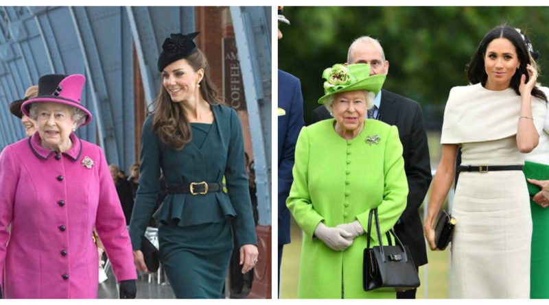 How Meghans First Outing With The Queen Compares To Kates