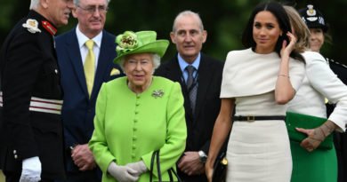 The Duchess of Sussex With The Queen Of England
