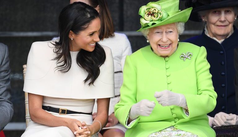 meghan markle and the queen