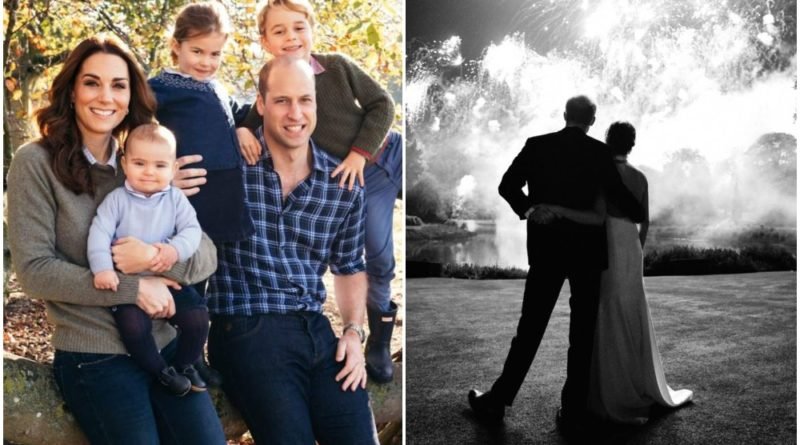 William and Harry Christmas card